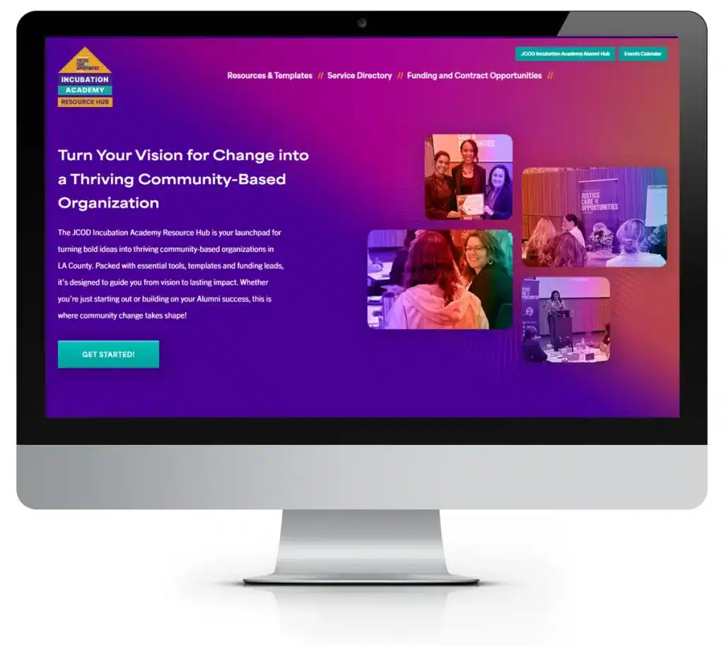 Sector Program Jcod Scalable Resource Hub for Community Capacity Building