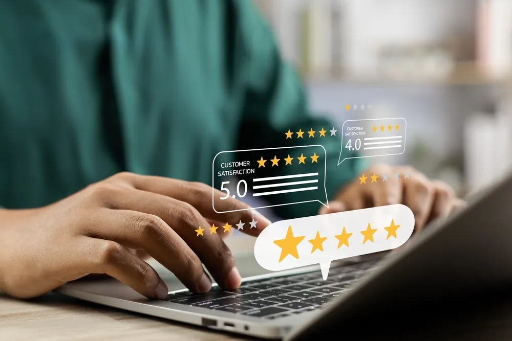 online reviews